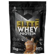 Whey Protein Elite Pro Concentrado 80% Mocaccino 1kg - Soldiers Nutrition
