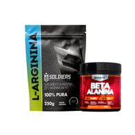 Kit Arginina 250g + Beta Alanina 250g