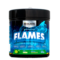 Pré-Treino Flames Limão 200g - Soldiers Nutrition