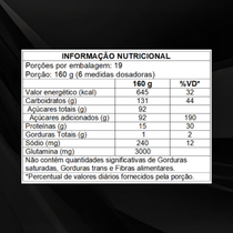Hipercalórico Army Super Mass 3Kg - Baunilha