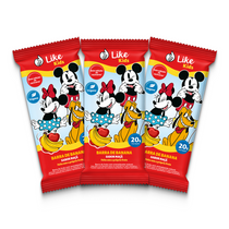 Barrinha de Banana 20g Sem Açúcar Sabor Maçã 3un - Like Kids