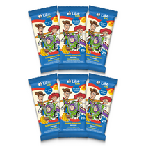 Barrinha de Banana 20g Sem Açúcar Sabor Cacau 6un - Like Kids