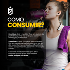 Kit Creatina Monohidratada 500g - 2 un + Vitamina C Em Pó 500g 3