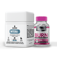 Kit Colágeno Tipo II 30 Cáps + Femme Burn 90 Tabletes