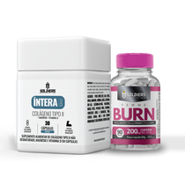 Kit Colágeno Tipo II 30 Cáps + Femme Burn 90 Tabletes