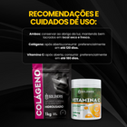 Kit Colágeno 1Kg + Vitamina C Em Pó 500g 6