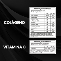 Kit Colágeno 1Kg + Vitamina C Em Pó 500g