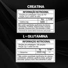 Kit Creatina Monohidratada 500g + L-Glutamina 500g 4
