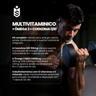 Kit Multivitamínico + Ômega 3 1000mg + Coenzima Q10 100mg 60 Cáps 2