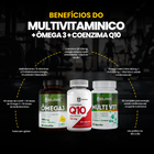 Kit Multivitamínico + Ômega 3 1000mg + Coenzima Q10 100mg 60 Cáps 5