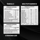 Kit Multivitamínico + Ômega 3 1000mg + Coenzima Q10 100mg 60 Cáps 6