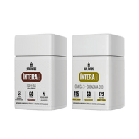 Kit: Cafeína Intera + Ômega 3 com Coenzima Q10 - Soldiers Nutrition