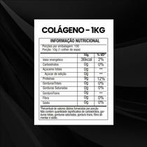 Colágeno Hidrolisado 100% Puro - 1Kg