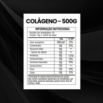 Colágeno Hidrolisado 100% Puro - 500g