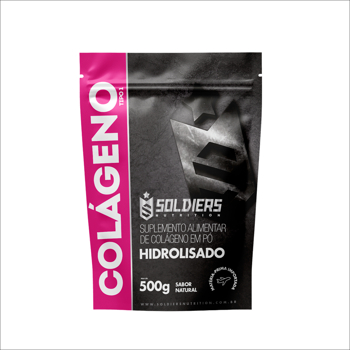 Colágeno Hidrolisado 100% Puro - 500g