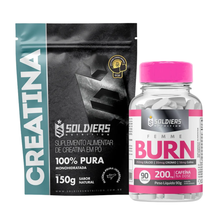 Kit Creatina 150g + Femme Burn 90 Tabletes
