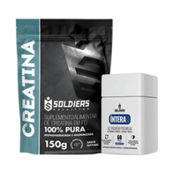 Kit: Creatina 150g + AZ Homem - Soldiers Nutrition