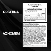 Kit Creatina 150g + AZ Homem 60 Cáps