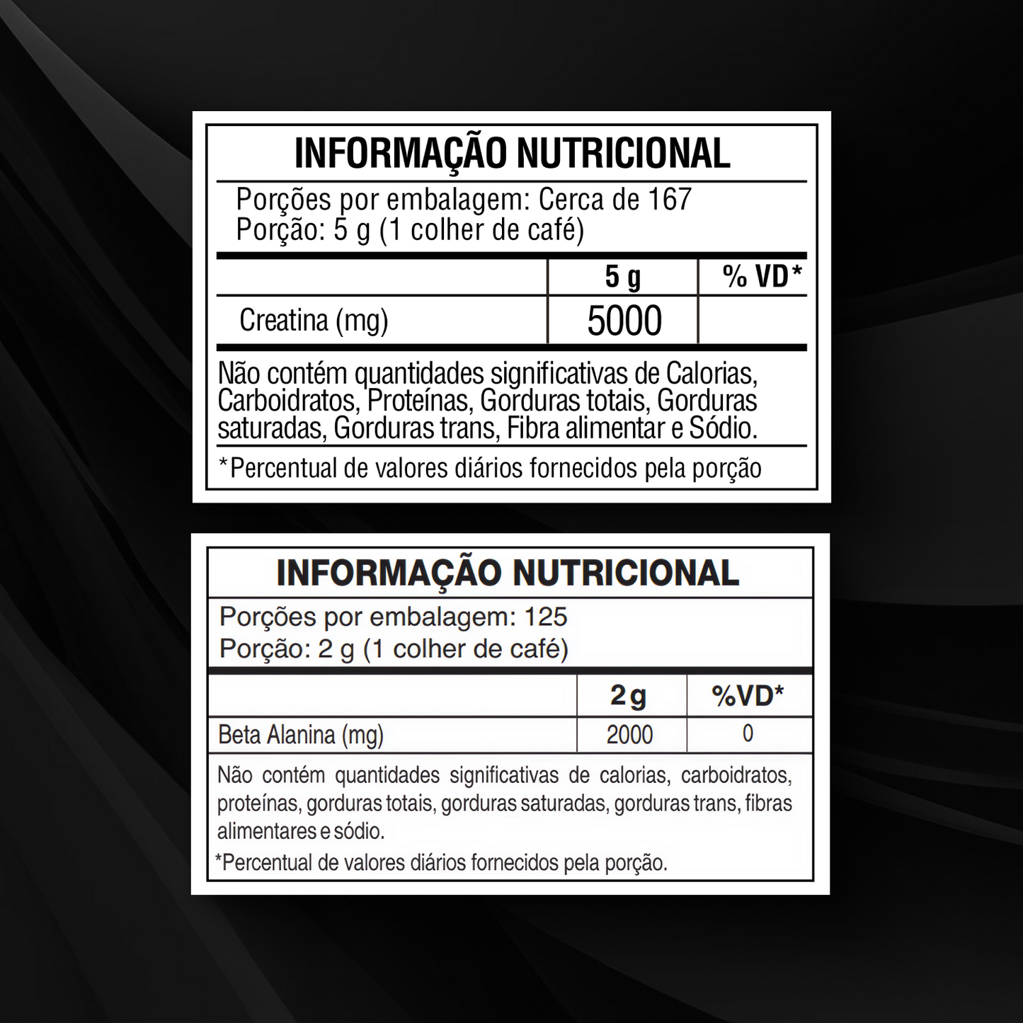 Kit Beta Alanina 250g + Creatina Monohidratada 500g