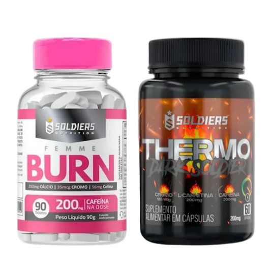 Kit Femme Burn 90 Tablets + Thermo Dark 60 Cápsulas