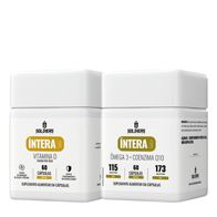 Kit Vitamina D 60 Cáps + Ômega 3 Com Coenzima Q10 60 Cáps - Íntera Daily