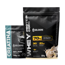Kit Whey Core 900g + Creatina 150g