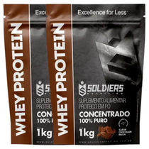 Kit Whey Protein Concentrado - 2kg