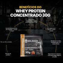 Whey Protein Concentrado Sachê 30g - 06un