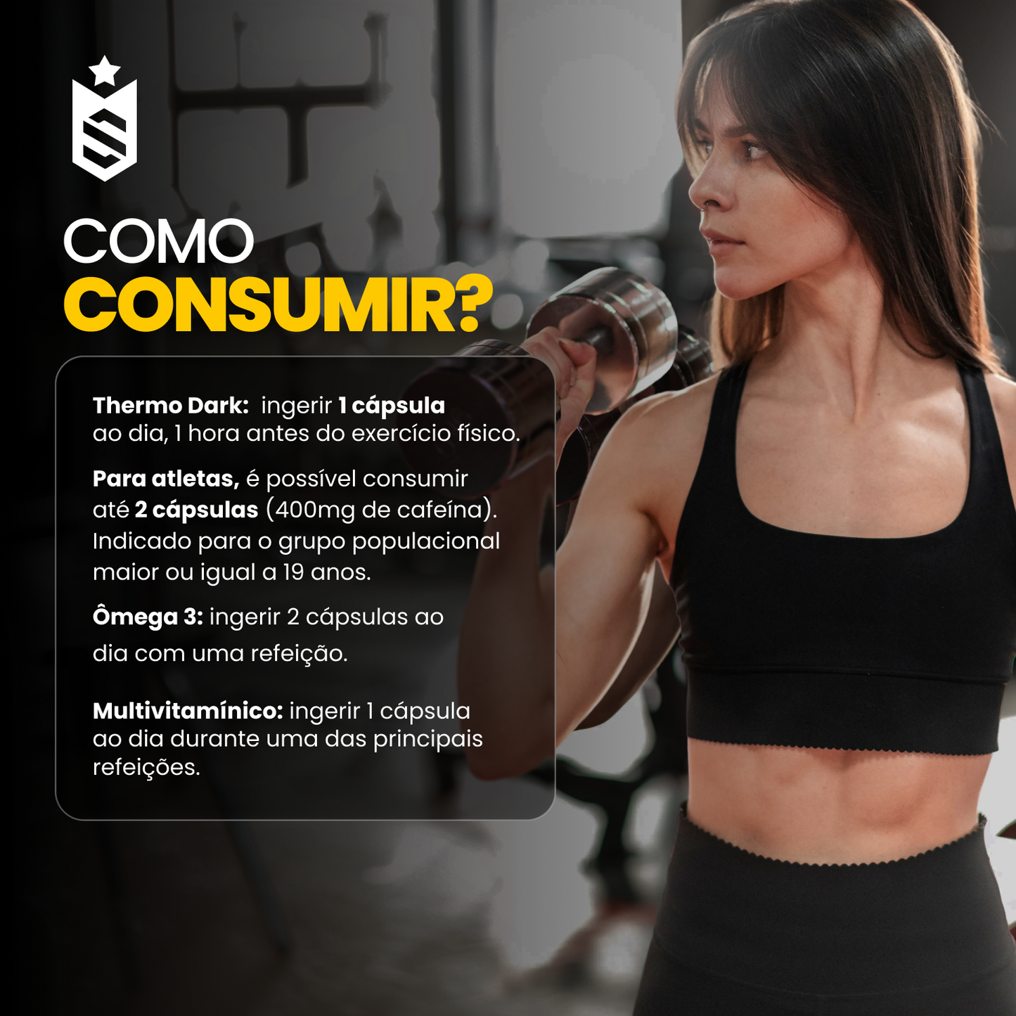 Kit Thermo Dark + Ômega 3 + Multivitamínico - 60 Cáps