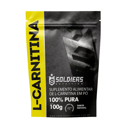 L - Carnitina 100% Pura - 100g