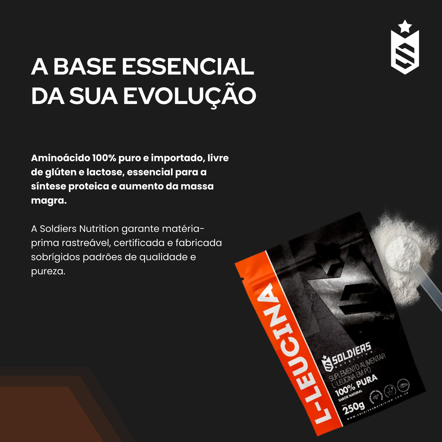 L - Leucina 100% Pura