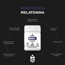 Melatonina com L-Triptofano - 30 Caps - Íntera Night