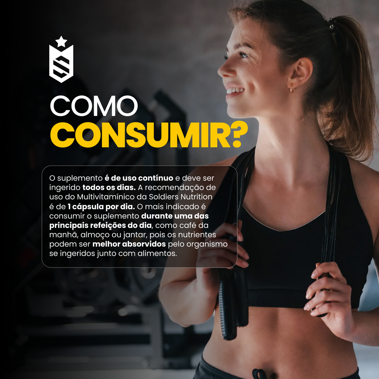 Multivitamínico 12 Vitaminas e 5 Minerais - 60 Cáps