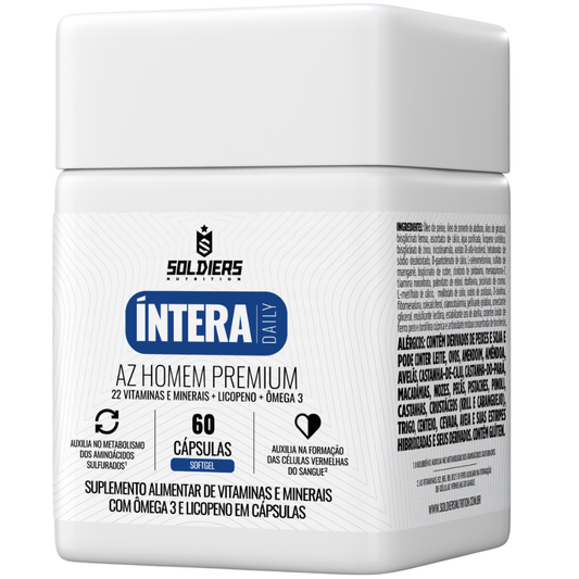 Multivitamínico AZ Homem Premium 60 Cáps - Íntera Daily