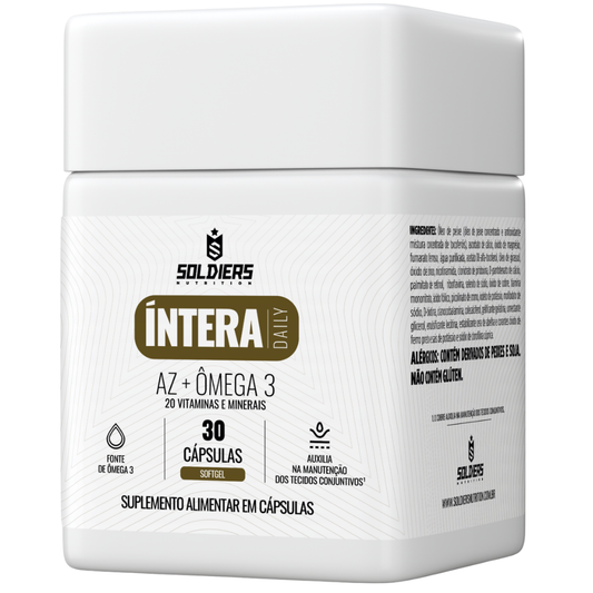 Multivitamínico AZ + Ômega 3 30 Cáps - Íntera Daily