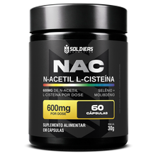NAC N-Acetil L-Cisteína Selênio + Molibdênio 60 Cáps