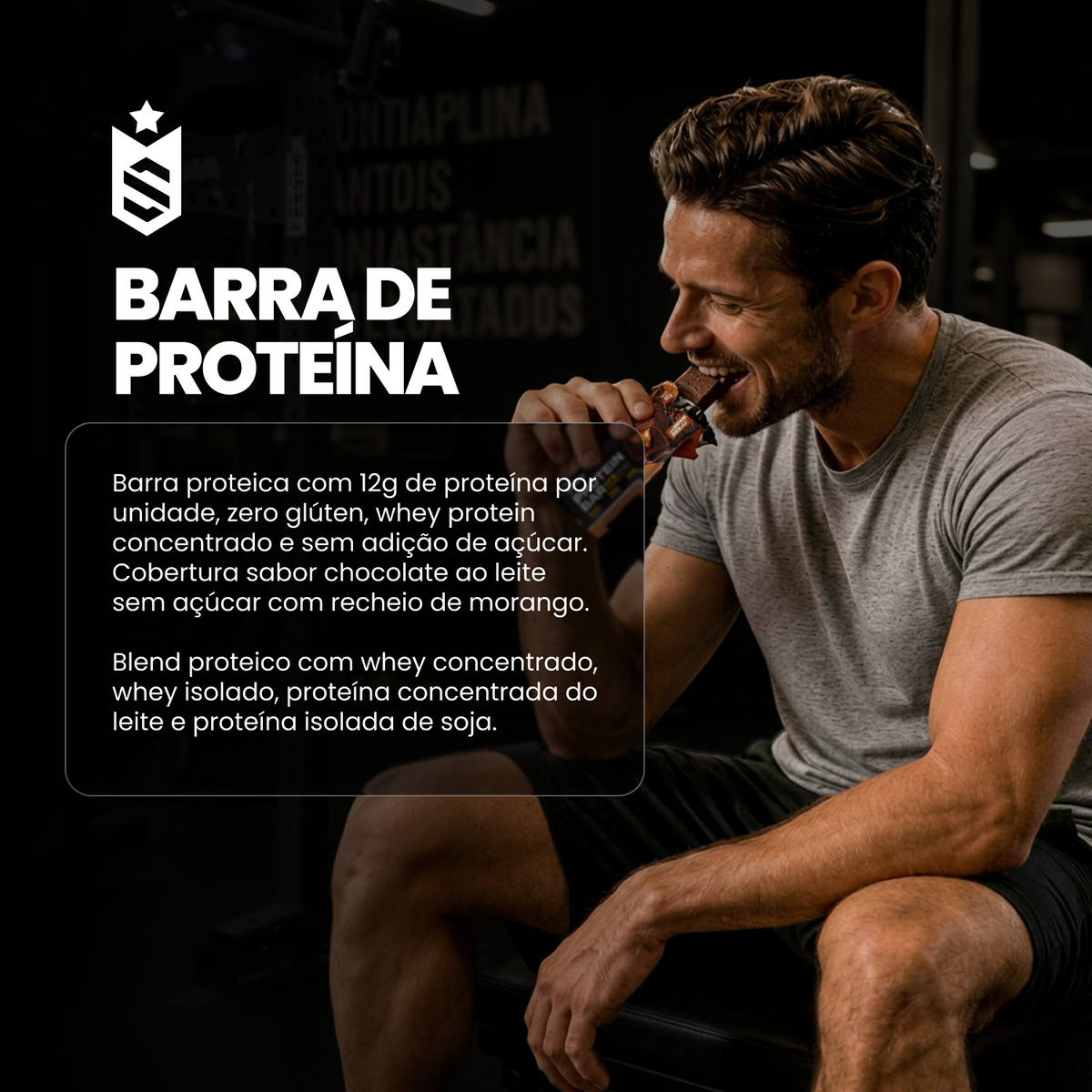 Barra de Proteína Protein Bar 40g - Display c/12un