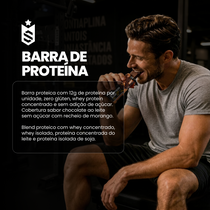 Barra de Proteína Protein Bar 40g - Display c/12un