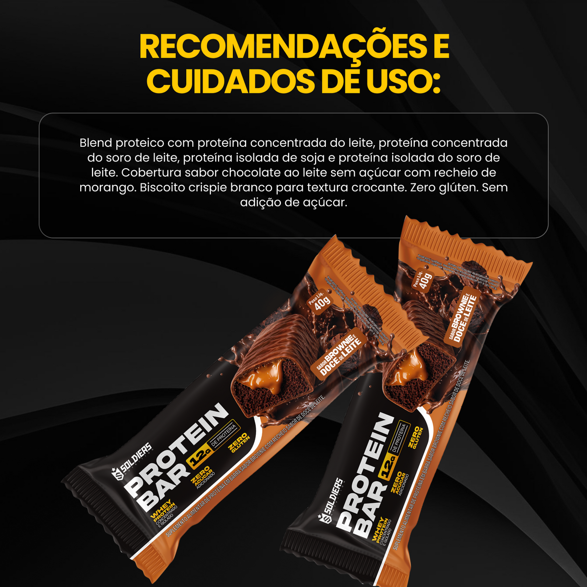 Barra de Proteína Protein Bar 40g - Display c/12un