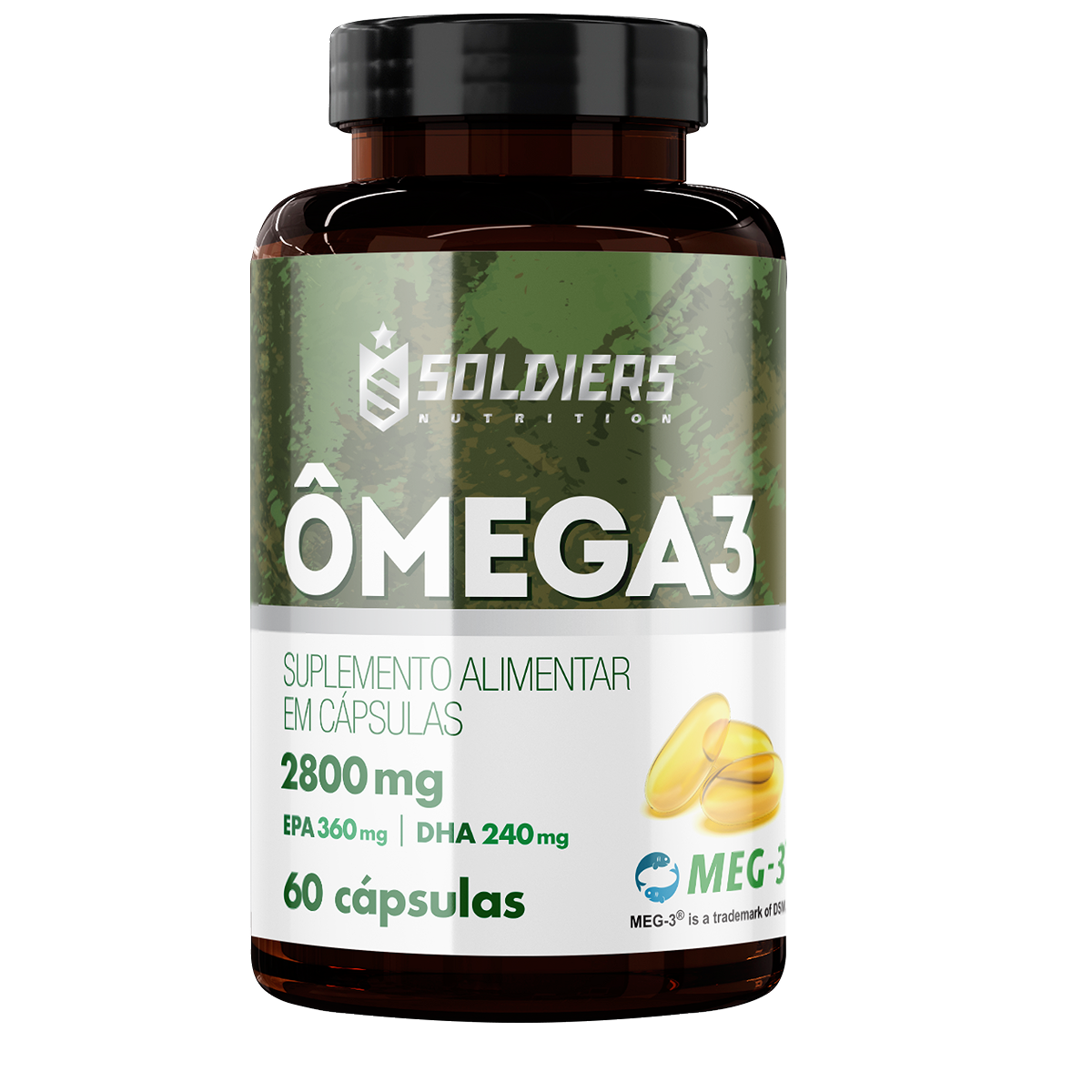 Ômega 3 2800mg - 60 Cáps