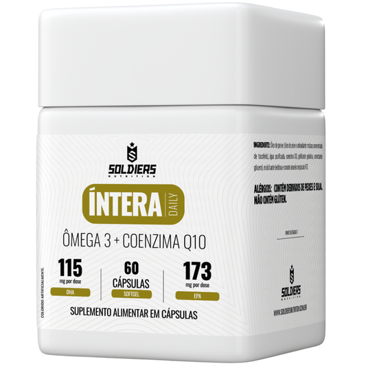 Ômega 3 + Coenzima Q10 60 Cáps - Íntera Daily