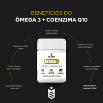 Kit Vitamina D 60 Cáps + Ômega 3 Com Coenzima Q10 60 Cáps - Íntera Daily