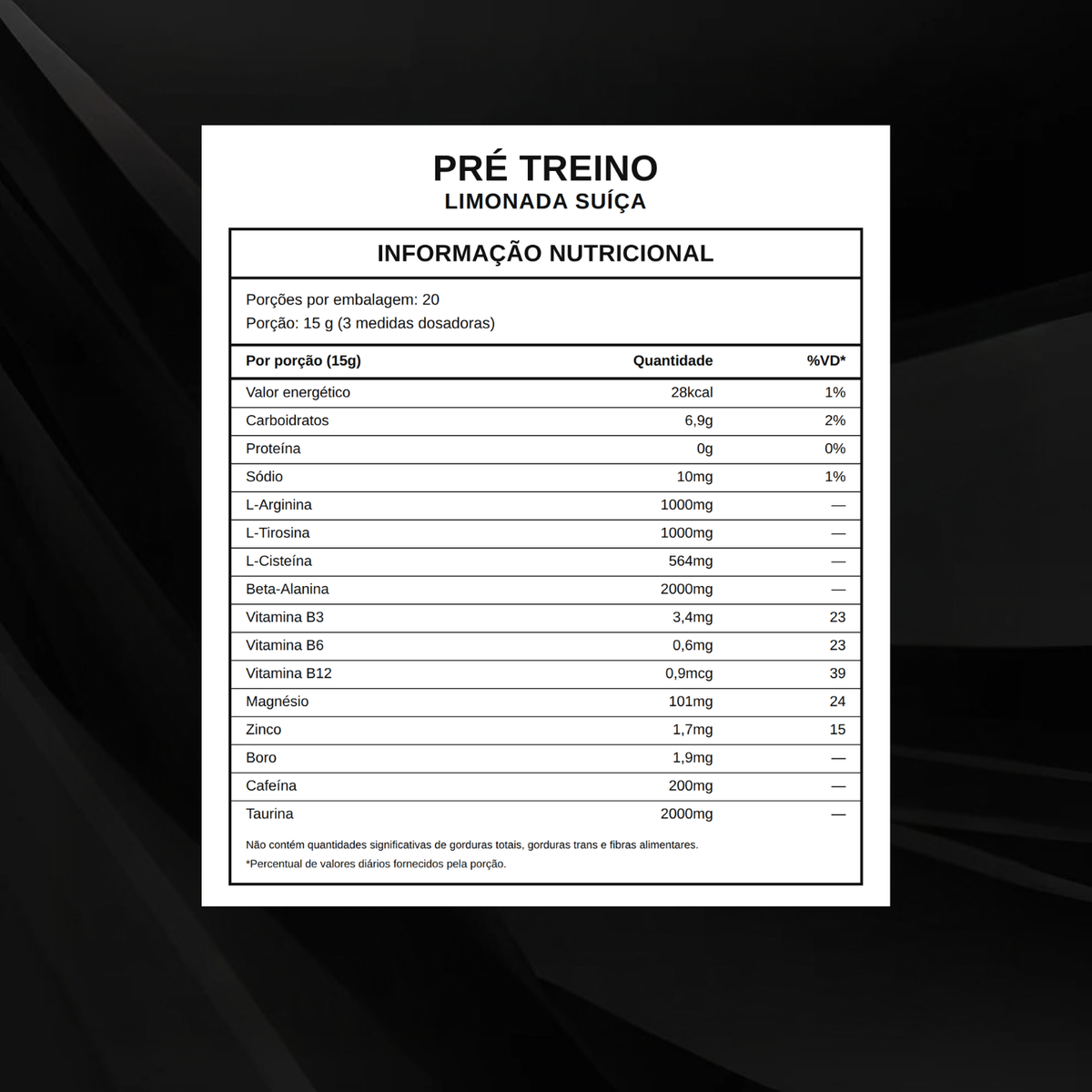 Pré-Treino Evolution Pré Workout 300g - Limonada Suiça