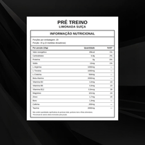 Pré-Treino Evolution Pré Workout 300g - Limonada Suiça