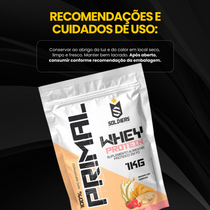 Whey Protein Primal 1Kg - Banana com Morango