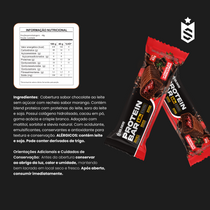 Barra De Proteína 40g Caixa c/ 12 Un - Soldiers Nutrition