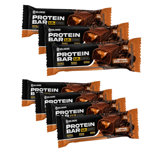 Barra de Proteína Protein Bar 40g - Kit c/06un