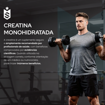 Creatina Monohidratada 300g - 100% Pura Importada - Soldiers Nutrition