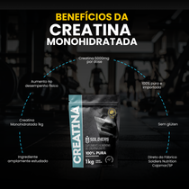 Creatina Monohidratada 100% Pura - 1Kg
