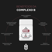 Vitamina Complexo B 30 Cáps Softgel Premium - Íntera Daily